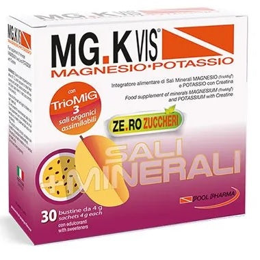 Mg Kvis Magnesio Potassio Mango Zero Zuccheri 30 Bustine