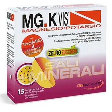 Mg Kvis Magnesio Potassio Mango Zero Zuccheri 15 Bustine