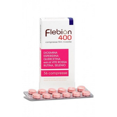 FLEBION 400 36 COMPRESSE
