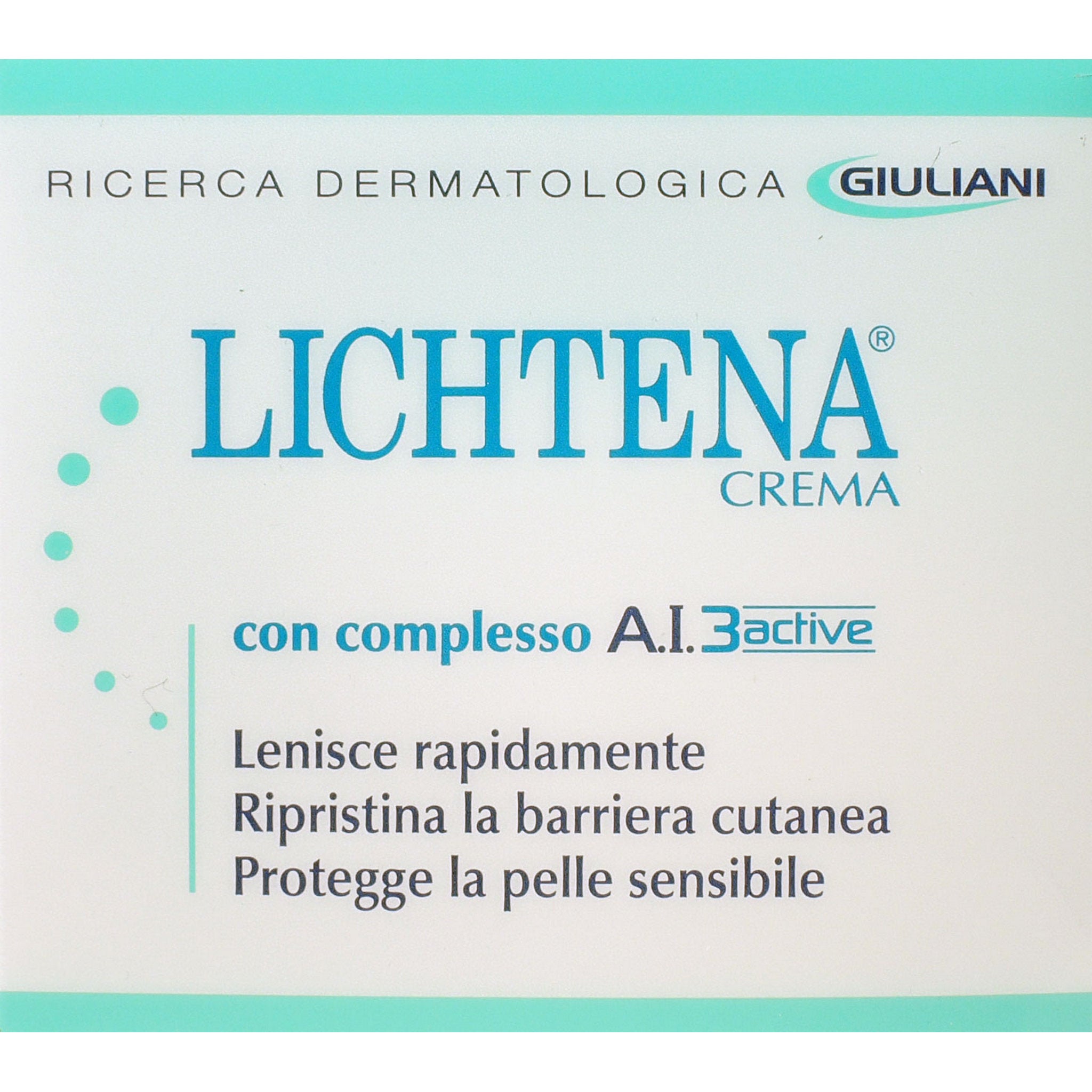 Lichtena Crema Lenitiva A.i 3active Pelle Sensibile Irritabi