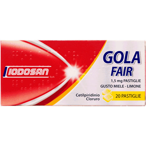 GOLAFAIR 20 PASTIGLIE 1,5MG MIE-LIM