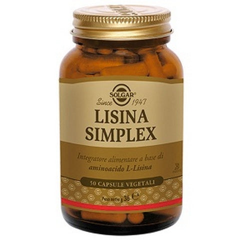 Lisina Simplex 50 Capsule Vegetali