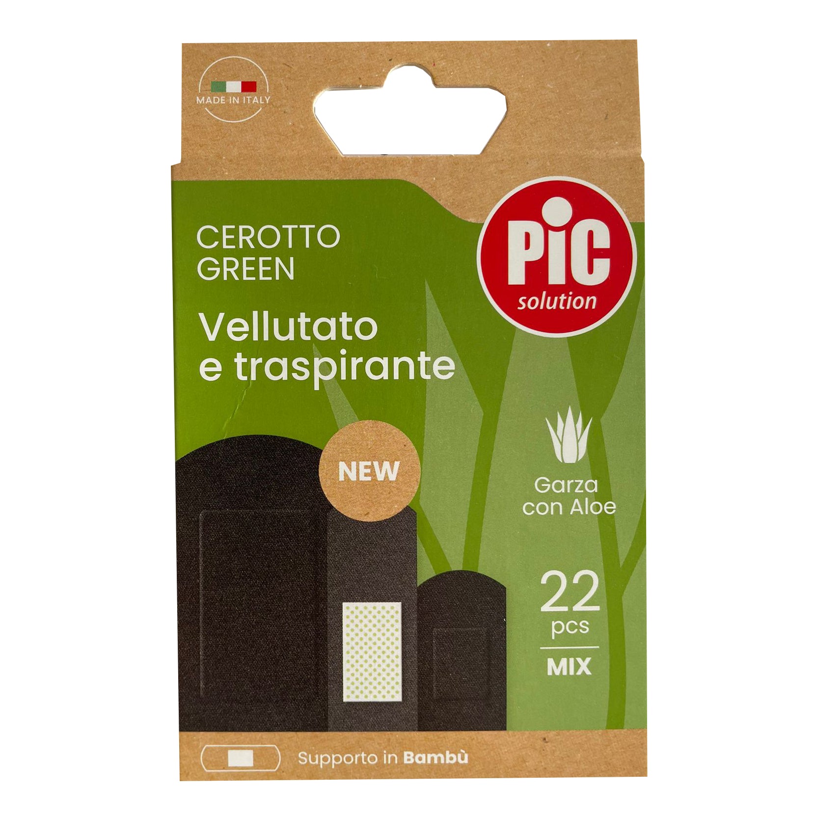 Pic Cerotti Green Vellutati E Traspiranti 22 Pezzi Mix