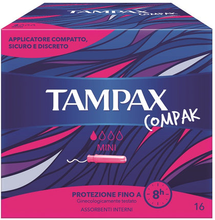 Tampax Compak Mini 16 Pezzi