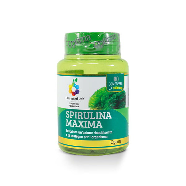 Optima Colours Of Life Spirulina Maxima 60 Compresse