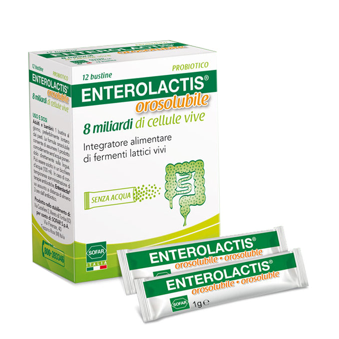Enterolactis Orosolubile 8 Miliardi 12 Bustine