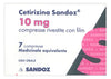 CETIRIZINA SAND 7 COMPRESSE RIV 10MG