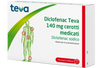 Diclofenac Teva 140 mg cerotti medicati