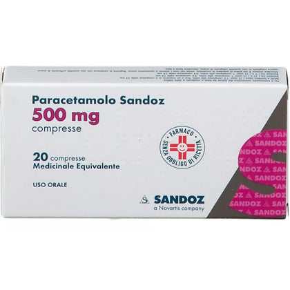 Paracetamolo Sand 20 Compresse 500mg