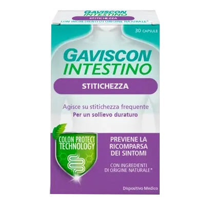 Gaviscon Intestino Stitichezza 30 Capsule
