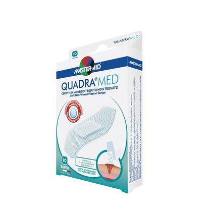 Master Aid Quadra Med Cerotti Tessuto Non Tessuto 10 Pezzi