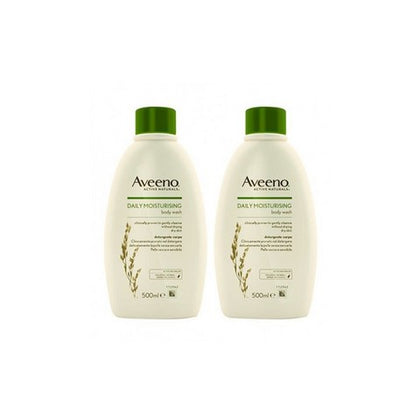 Aveeno Pelli Normali Bagno Doccia Pacco Doppio 2x5000 Ml