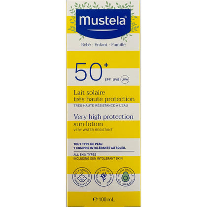 Mustela Latte Solare 50+ 100ml