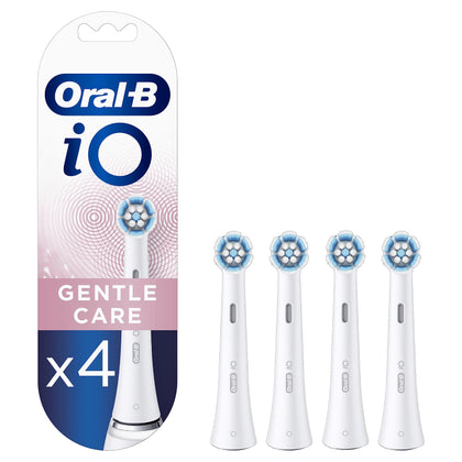 Oral-B Testine Di Ricambio Io Gentle Care White 4 Pezzi