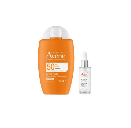 Avene Ultra Fluido Invisible 50ml+ Hyaluron Activ B3 10ml