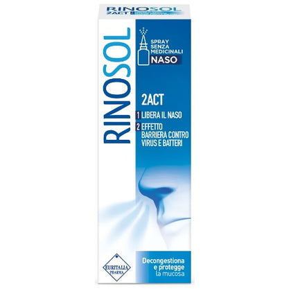 Rinosol 2 Act Spray Nasale 15Ml