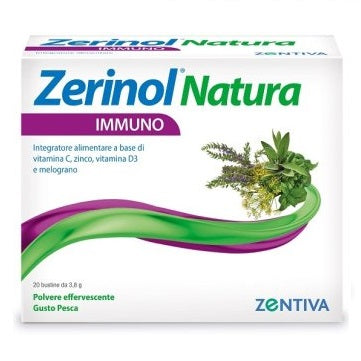 Zerinol Natura Immuno 20 Bustine Effervescenti