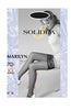 MARILYN 70 SHEER CALZA AUTOREGGENTE NERO 3