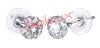 BJT2100 ORECCHINI CUORE ROSA STAINLESS STEEL