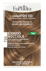 EUPHIDRA COLORPRO XD 735 BIONDO NOCCIOLA GEL COLORANTE CAPELLI IN FLACONE + ATTIVANTE + BALSAMO + GUANTI
