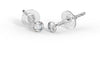 BJT401 ORECCHINI CRYSTAL/SWAROVSKI 3MM STAINLESS STEEL
