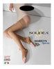 MARILYN 70 PUNTA APERTA CALZA AUTOREGGENTE NERO 4XL-XL