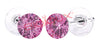 BJT946 ORECCHINI SWAROVSKI ROSE STAINLESS STEEL