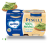 MELLIN OMOGENEIZZATO PISELLI 2X125G