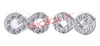 BJT987 ORECCHINI INFINITY C STAINLESS STEEL