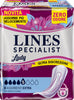 ASSORBENTI PER INCONTINENZA LINES SPECIALIST LADY 8 EXTRA 8 PEZZI