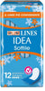 LINES IDEA SOTTILI RIPIEGATI ANATOMICI 12 PEZZI