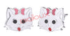 BJT729 ORECCHINI GINGER CAT STAINLESS STEEL
