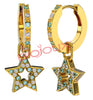 BJT282 ORECCHINI GINEVRA 12 GOLD PLATED