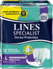 PANNOLONE MUTANDINA LINES SPECIALIST DERM AP L 12 PEZZI
