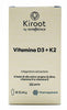 KIROOT BY NUTRIBIOTICA VITAMINA D3+K2 120 PERLE SENZA GLUTINE SENZA LATTOSIO