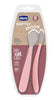 CHICCO CUCCHIAIO IN SILICONE DOPPIO ROSA 6M+