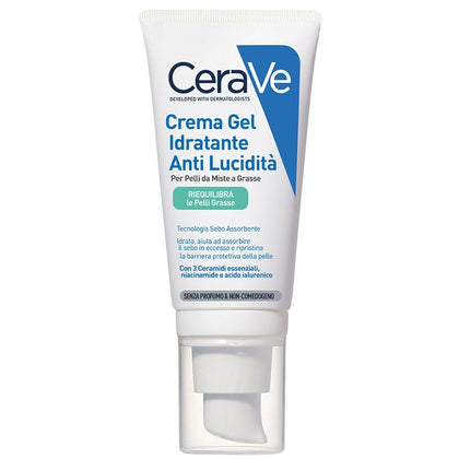 Cerave Crema Gel Idratante Anti Lucidita' 52Ml