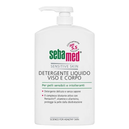 Sebamed Detergente Liquido Viso E Corpo pH 5.5 400Ml