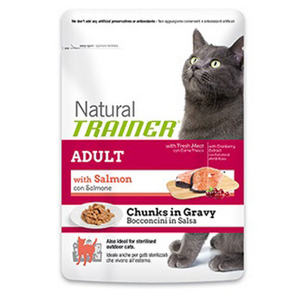 TRAINER NATURALE ADULTI SALMONE 85G