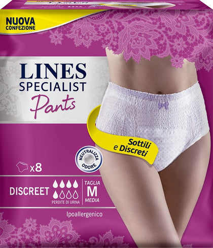 LINES SPEC PANTS DISCR M F 8 PEZZI