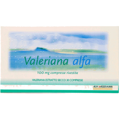 VALERIANA ALFA 30 COMPRESSE RIVESTITE 100MG