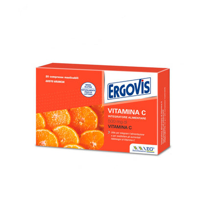 Ergovis Vitamina C 500mg 30 Compresse
