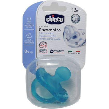 Chicco Gommotto Silicone Azzurro 12+