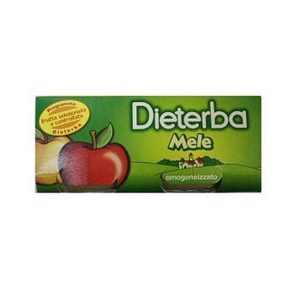 DIETERBA OMOGENEIZZATO MELA 3 PEZZI 80G