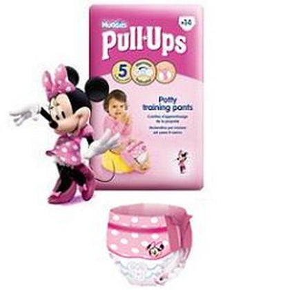 Huggies Pull Ups Girl16/23 12p