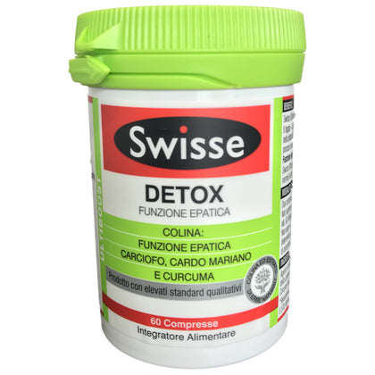Swisse Detox Funzione Epatica 60 Compresse