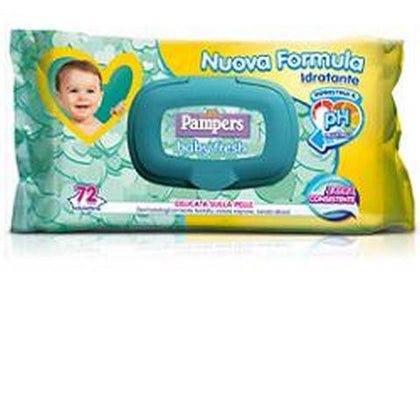 PAMPERS WIPES BABY FRESH3X72 PEZZI