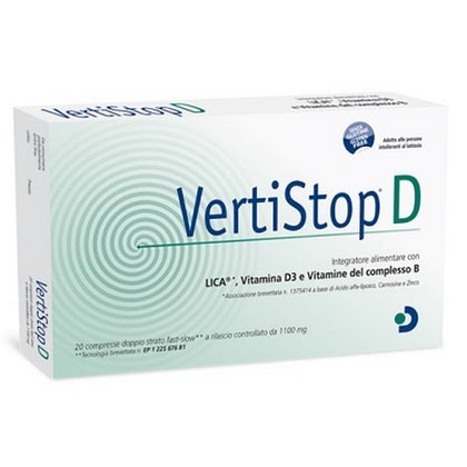VERTISTOP D 20 COMPRESSE