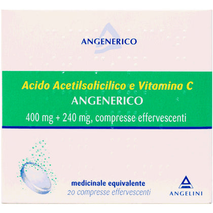 Acido Acetilsalicilico Vit C Ang 20 Compresse