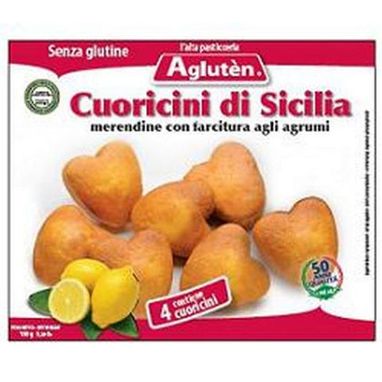 AGLUTEN CUORICINI SICILIA 150G